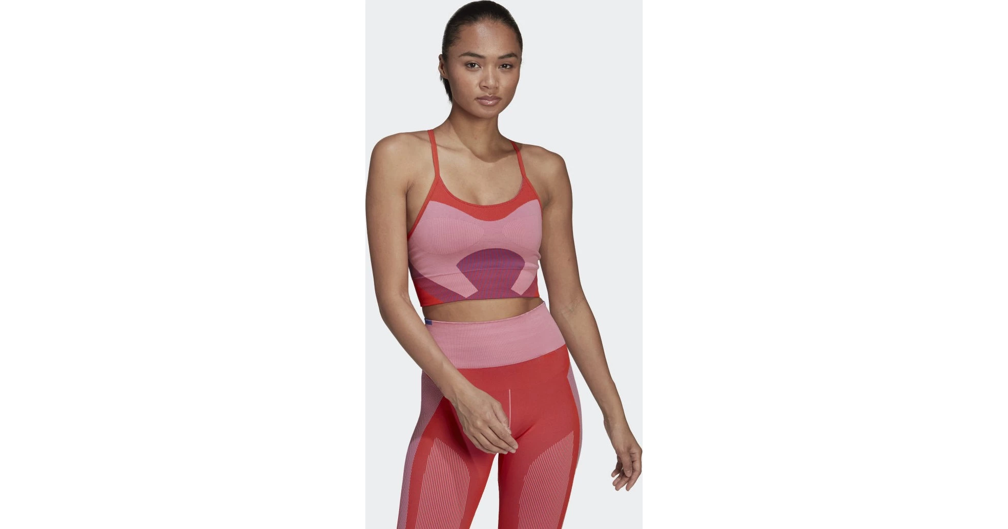 adidas by Stella McCartney TrueStrength Yoga Knit Sports Bra