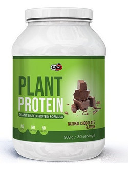 Pure Nutrition Plant Chocolate Φυτική Πρωτεΐνη Γράμμωσης Χωρίς Λακτόζη & Γλουτένη 908gr