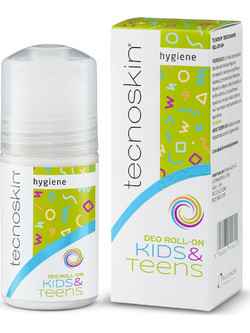 Tecnoskin Kids & Teens Παιδικό Αποσμητικό Roll On 24h Χωρίς Αλουμίνιο 50ml