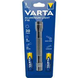Varta F10 Aluminium Φακός Μπαταρίας Led 150lm