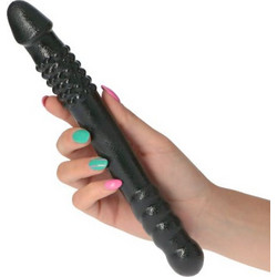 Toyz4lovers Phallus Twofold Διπλό Dildo 25.4cm Μαύρο