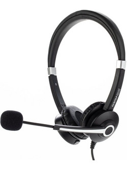 Benro MWH-1 On Ear Ακουστικά Υπολογιστή με Μικρόφωνο & 3.5mm Jack