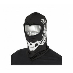 Balaclava Με Σχέδιο Albainox Κωδ.30566 Μαύρη