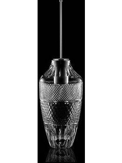 Glass Design Opera Small Ιταλικό Πιγκάλ Μπάνιου Διάφανο Κρύσταλλο O18x33 cm Χρωμέ