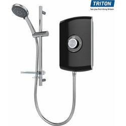 Triton Amore Black Ταχυθερμοσίφωνας Μπάνιου Μονοφασικός Τοίχου 8kW