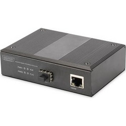 Digitus Industrial Gigabit PoE Media Converter PSE, RJ45, SFP (DN-652104)