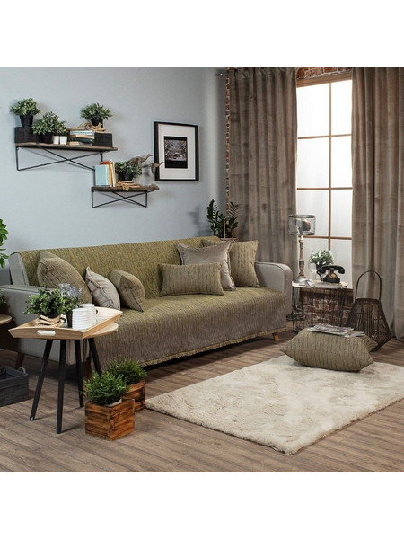 Teoran Ριχτάρι Πολυθρόνας 180x150cm Orlando 15 Olive