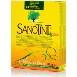 Sanotint Light 73 Καστανό Φυσικό Φυτική Ημιμόνιμη Βαφή Μαλλιών Χωρίς Αμμωνία 125ml