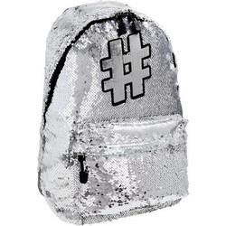 SPIRIT ΣΑΚΙΔΙΟ HASHTAG SILVER