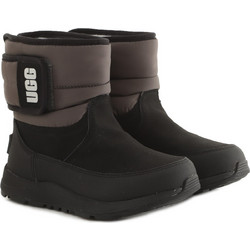 UGG Toty-weather Παιδικά Μποτάκια Χιονιού Μαύρα Suede Αδιάβροχα με Σκρατς 1122371K-BCRC