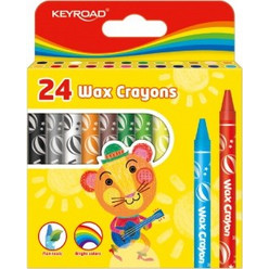 Keyroad Mouse Κηρομπογιές Σετ 24τμχ