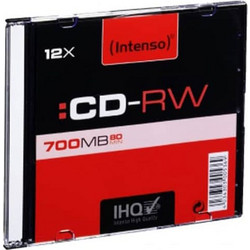 Δίσκοι CD/DVD Intenso CD-RW 700MB 1τμχ