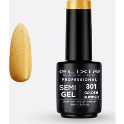 Elixir Semigel 301 Ημιμόνιμο Βερνίκι Νυχιών 15ml