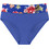 Dorina Ψηλόμεσο Bikini Slip Floral Royal Blue D000400MI010-BL0034