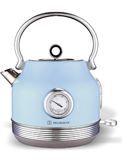 Morris Retro R20813WKB Ανοξείδωτος Βραστήρας 1.7lt 2200W Γαλάζιος