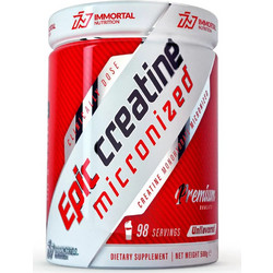 Immortal Nutrition Epic Creatine Micronized Unflavoured 500gr