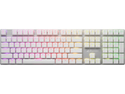Sharkoon PureWriter Μηχανικό Gaming Πληκτρολόγιο με Kailh Blue Διακόπτες RGB White