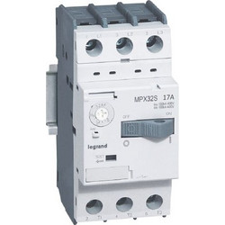 Legrand MPX32S Αυτόματος θερμομαγνητικός διακόπτης προστασίας κινητήρα 17A (11-17A) 417312