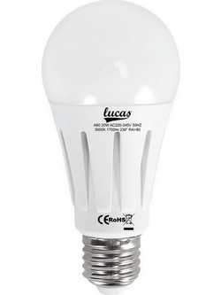 Λάμπα LED για Ντουί E27 20W 1650lm 2700K Θερμό Λευκό