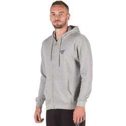 Venimo Jupiter Ανδρική Ζακέτα Fleece με Κουκούλα και Φερμουάρ Γκρι 17-21200901-088