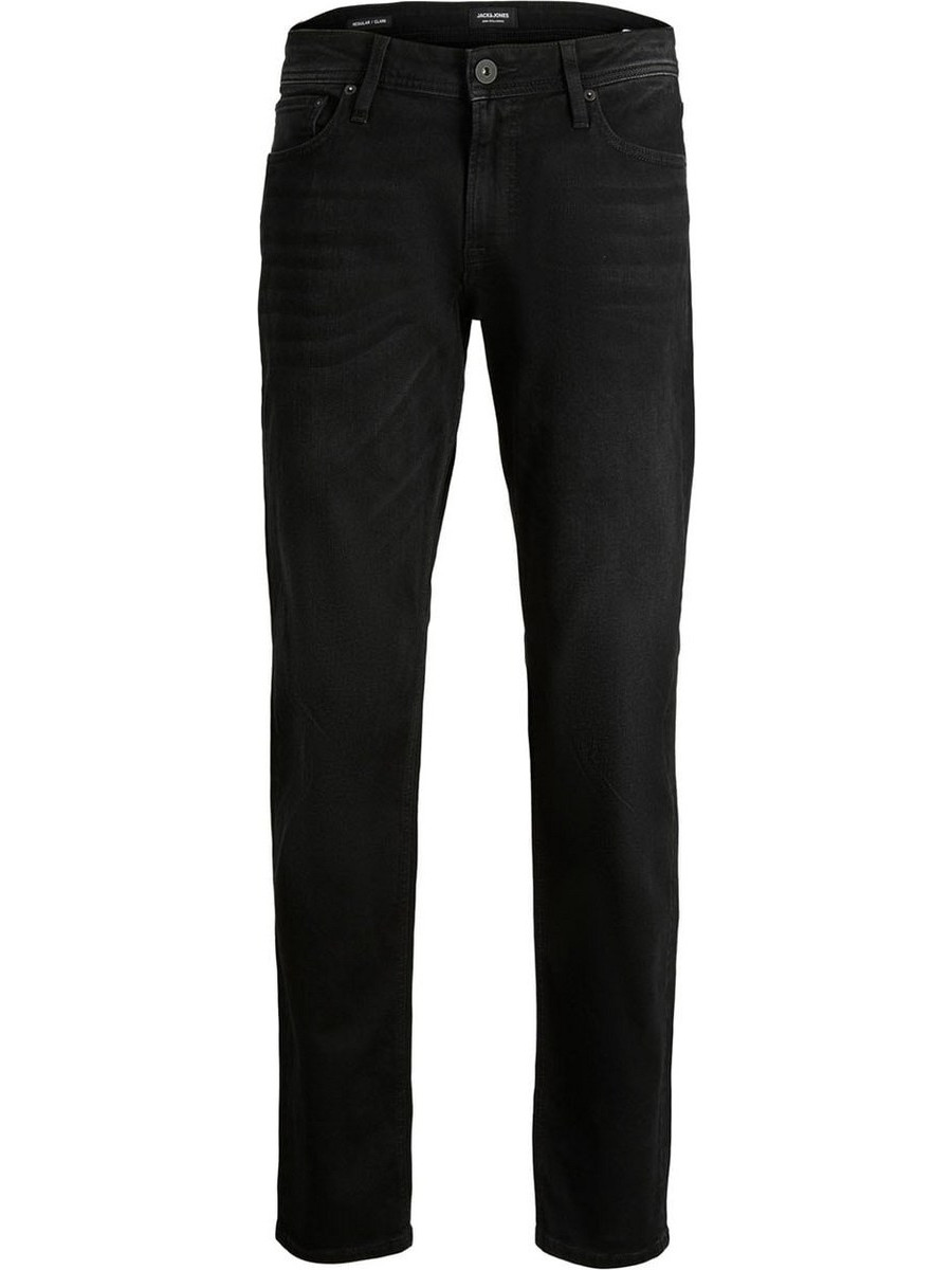 Jack & Jones Ανδρικό Τζιν Παντελόνι Ελαστικό Slim Εφαρμογή Μαύρο 12202099