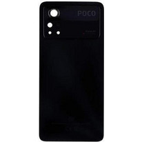 Poco X4 Pro 5G Battery Cover Laser Black (without camera glass)