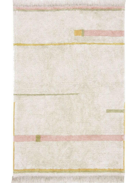 Χαλί Lanes Vintage Natural-Pink Lorena Canals 90Χ130cm