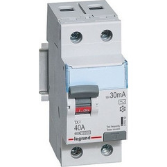 Legrand Ρελέ Ράγας Διαρροής 40A Διπολικό με Τάση 230V 30mA 2x40A Τύπου AC 411510