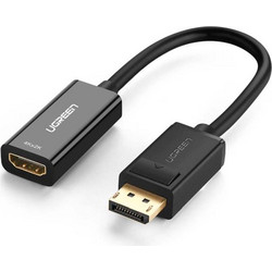 Ugreen Adapter DisplayPort (male) σε HDMI (Female) 4K 40363