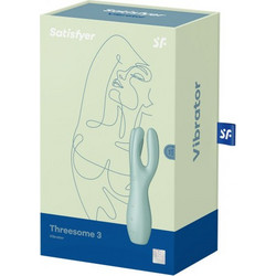 Satisfyer Threesome 3 Motors Διπλός Δονητής Mint
