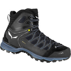 Salewa Mountain Trainer Lite Mid Ανδρικά Ορειβατικά Μποτάκια Αδιάβροχα Gore-Tex Μαύρα 61359-0971