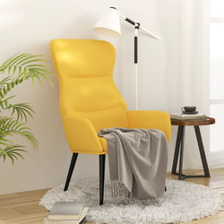 vidaXL Πολυθρόνα Relax Κίτρινη 341078