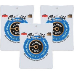 Martin Guitar MA540 Σετ 6 Χορδές Ακουστικής Κιθάρας Phosphor Bronze 12-54" Light Tension