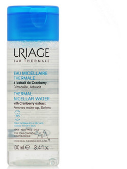 Uriage Eau Thermale Micellar Water Ντεμακιγιάζ για Ξηρή Επιδερμίδα 100ml