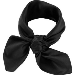 TARA 03205 Σατέν Φουλάρι 60x60cm 70gsm 100% Πολυέστερ DEEP BLACK-309