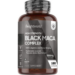 Viaman Black Maca Complex 5000mg 180 Κάψουλες