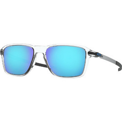 Oakley OO9469 02 Ανδρικά Γυαλιά Ηλίου Τετράγωνα Κοκάλινα Διαφανή με Μπλε Καθρέπτη Φακό