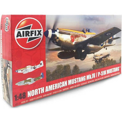Airfix North American Mustang MK. IV/P-51K Συναρμολογούμενο Πλαστικό Μοντέλο Αεροπλάνου 1:48