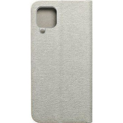 Θήκη κινητού Forcell Luna Book Gold For Samsung A22 4G Silver