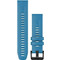 Garmin Quickfit 22mm Λουράκι Σιλικόνης Cirrus Blue Garmin Quickfit 22mm Λουράκι Σιλικόνης Cirrus Blue