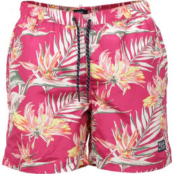 Superdry Ανδρικό Μαγιό Σορτς Floral Φούξια M3010193A-MCJ