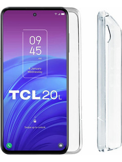Volte-Tel Slimcolor Air TPU Θήκη (TCL 20 5G / TCL 20L / TCL 20L+ / TCL 20S 6.67in) Διαφανής