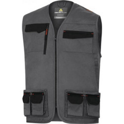 DELTA PLUS Γιλέκο Εργασίας Γκρι Πορτοκαλί M2GI3 DELTA PLUS (006948-GREY/ORANGE)