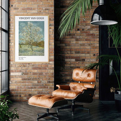 ΑΦΙΣΑ WALL-DESIGN THE PINK PEACH TREE-VINCENT VAN GOGH 49515 (PVC/PLEXIGLASS ΧΡΩΜΑ ΦΥΣΙΚΟΥ ΞΥΛΟΥ) 50x70cm