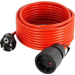 ΠΡΟΕΚΤΑΣΗ ΚΑΛΩΔΙΟΥ ΣΟΥΚΟ ΠΟΡΤΟΚΑΛΙ 10m 3X1mm2 10Α H05VV-F 220-110 COMMEL 3858890448160