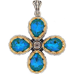Σταυρός Anastasios Creations ασήμι 925 με Swarovski ST40