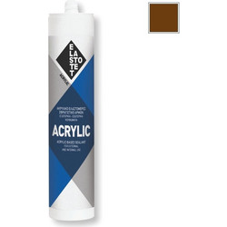 Elastotet ACRYLIC Ακρυλικός Στόκος 280ml (xρώμα: Καφέ)