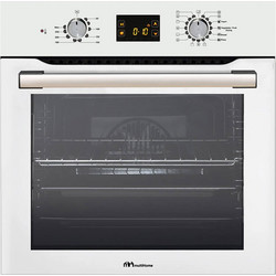 Multihome MH-6061 White Glass Φούρνος Ηλεκτρικός Άνω Πάγκου 65lt 59.5cm