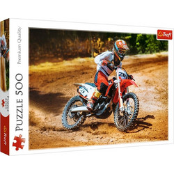 Puzzle Trefl MotoCross Αναβάτης 500 Κομμάτια