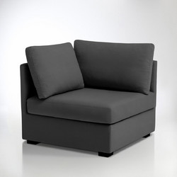 La Redoute Πολυθρόνα Ανθρακί Robin 3613958443439